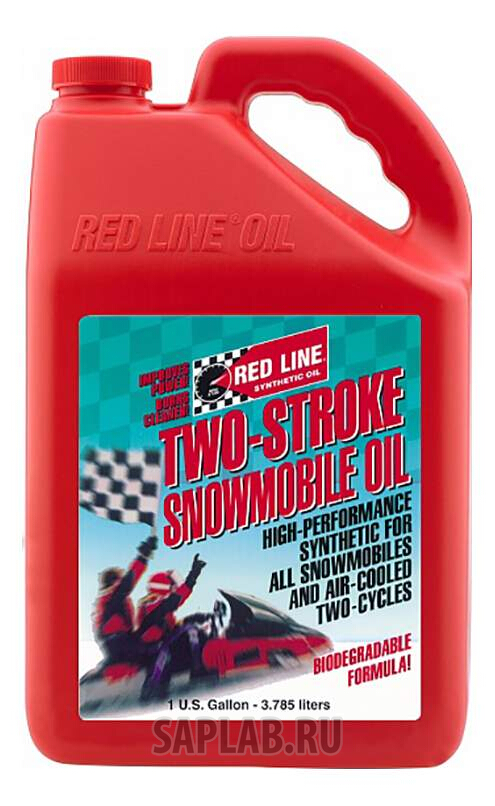 Купить Red line 41005 Масло для двухтактных снегоходов Red Line, 3,8л