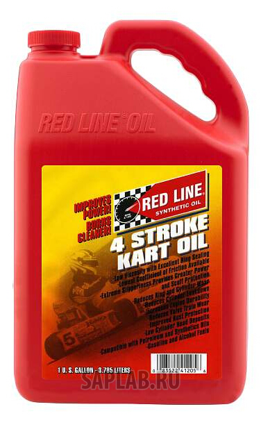 Купить Red line 41205 Масло для картинга Red Line 4-Stroke Kart Oil, 3,8л