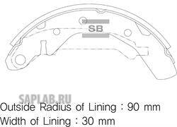 Купить запчасть SANGSIN BRAKE - SA086 