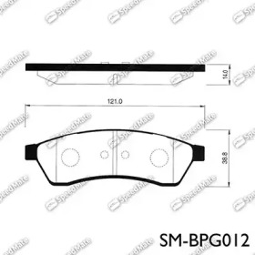 Купить запчасть SPEEDMATE - SMBPG012 