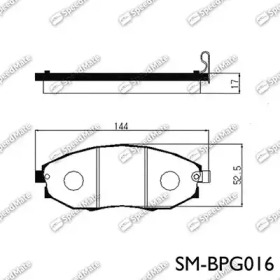 Купить запчасть SPEEDMATE - SMBPG016 