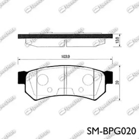 Купить запчасть SPEEDMATE - SMBPG020 