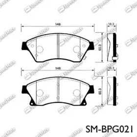 Купить запчасть SPEEDMATE - SMBPG021 