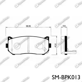 Купить запчасть SPEEDMATE - SMBPK013 