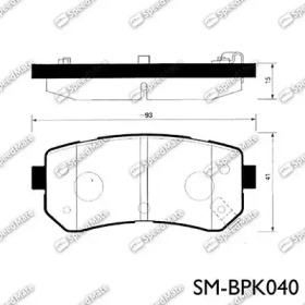 Купить запчасть SPEEDMATE - SMBPK040 