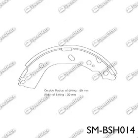 Купить запчасть SPEEDMATE - SMBSH014 