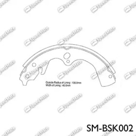 Купить запчасть SPEEDMATE - SMBSK002 