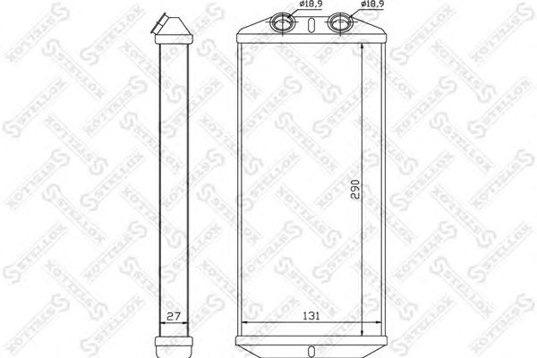 Купить запчасть STELLOX - 1035140SX 