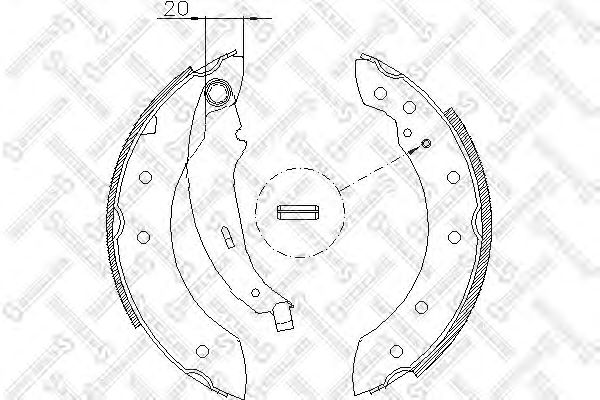 Купить запчасть STELLOX - 210101SX 