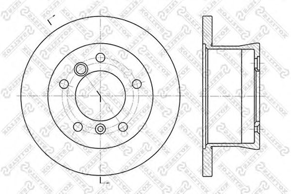Купить запчасть STELLOX - 60203336SX 