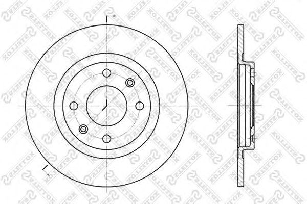 Купить запчасть STELLOX - 60209914SX 