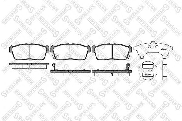 Купить запчасть STELLOX - 735002BSX 