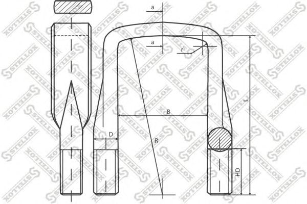 Купить запчасть STELLOX - 8464213SX 