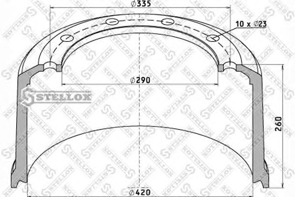 Купить запчасть STELLOX - 8500049SX 