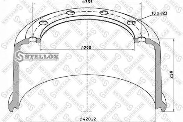 Купить запчасть STELLOX - 8500147SX 
