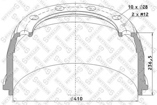 Купить запчасть STELLOX - 8500167SX 
