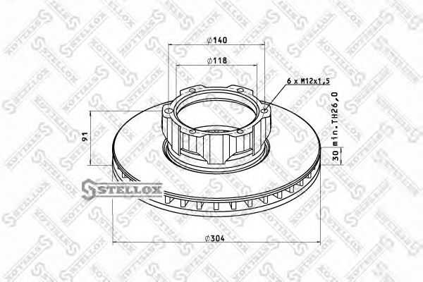 Купить запчасть STELLOX - 8500722SX 