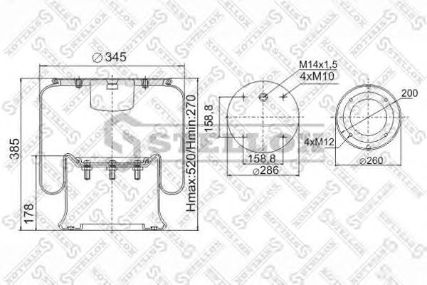 Купить запчасть STELLOX - 9048131SX 