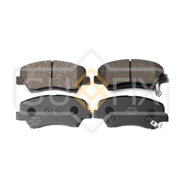 Купить SUFIX SX1188 Передние тормозные колодки HYUNDAI ELANTRA (MD, UD)