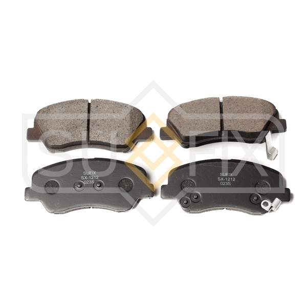 Купить SUFIX SX1212 Передние тормозные колодки HYUNDAI SOLARIS ACCENT