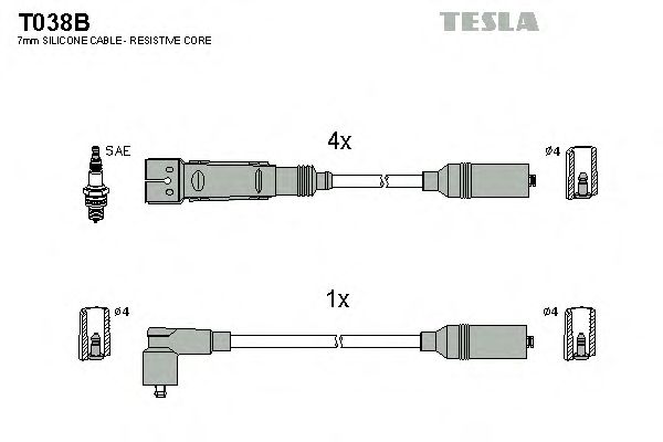 Купить запчасть TESLA - T038B 