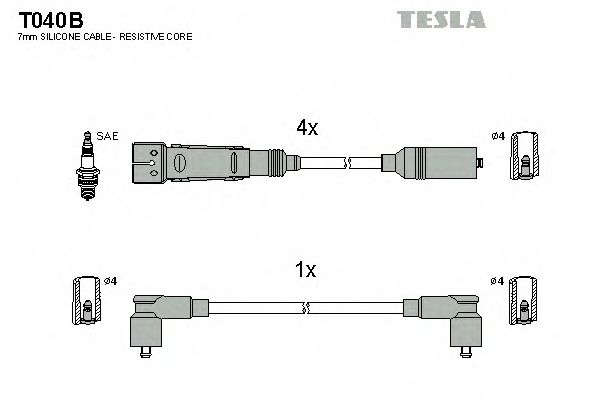 Купить запчасть TESLA - T040B 