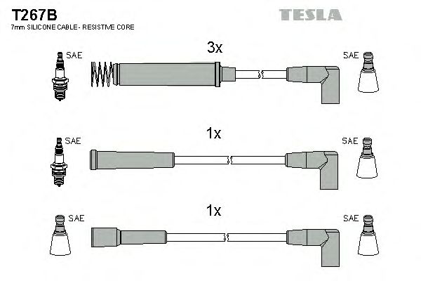 Купить запчасть TESLA - T267B 