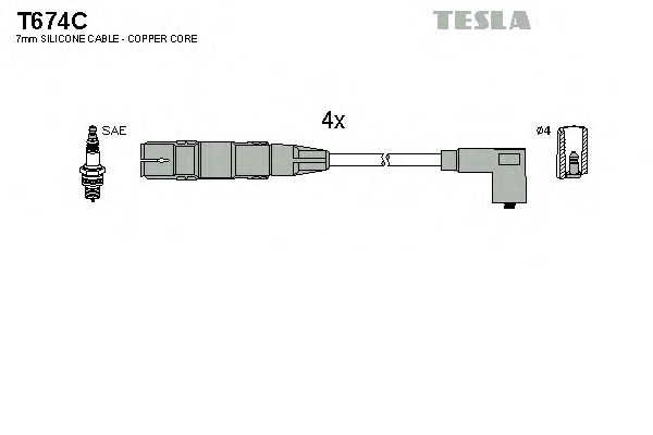 Купить запчасть TESLA - T674C 