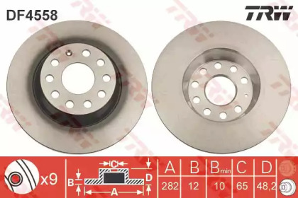 Купить запчасть TRW - DF4558 