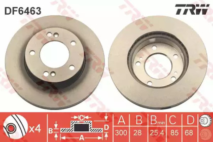 Купить запчасть TRW - DF6463 