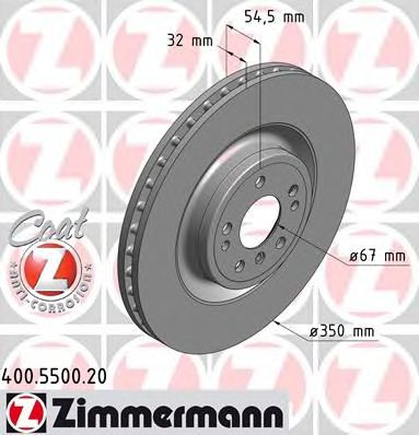 Купить запчасть ZIMMERMANN - 400550020 