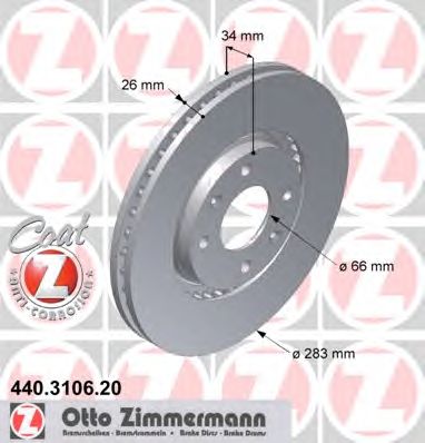 Купить запчасть ZIMMERMANN - 440310620 