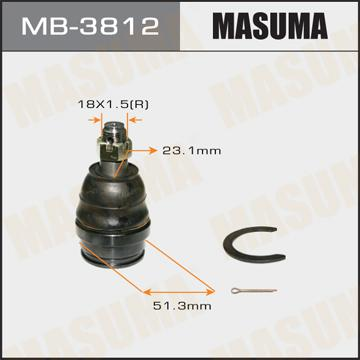 Купить запчасть MASUMA - MB3812 Опора шаровая