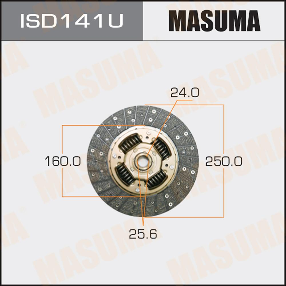 Купить запчасть MASUMA - ISD141U Диск сцепления
