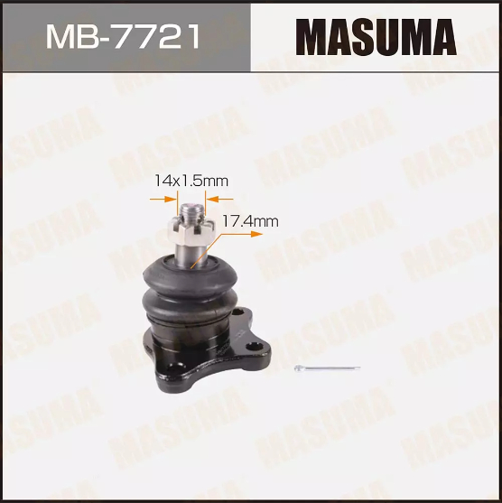 Купить запчасть MASUMA - MB7721 Верхняя шаровая Mitsubishi Pajero 2, Montero Sport