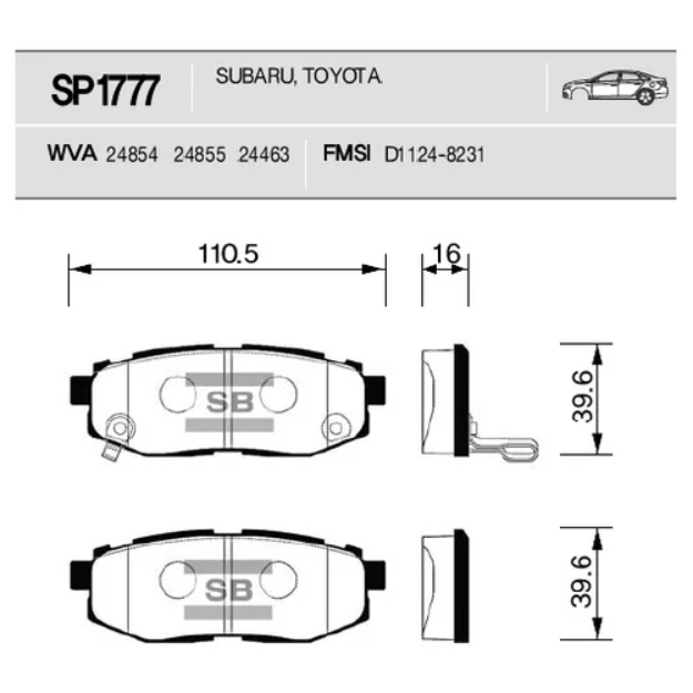 Купить запчасть HI-Q - SP1777 