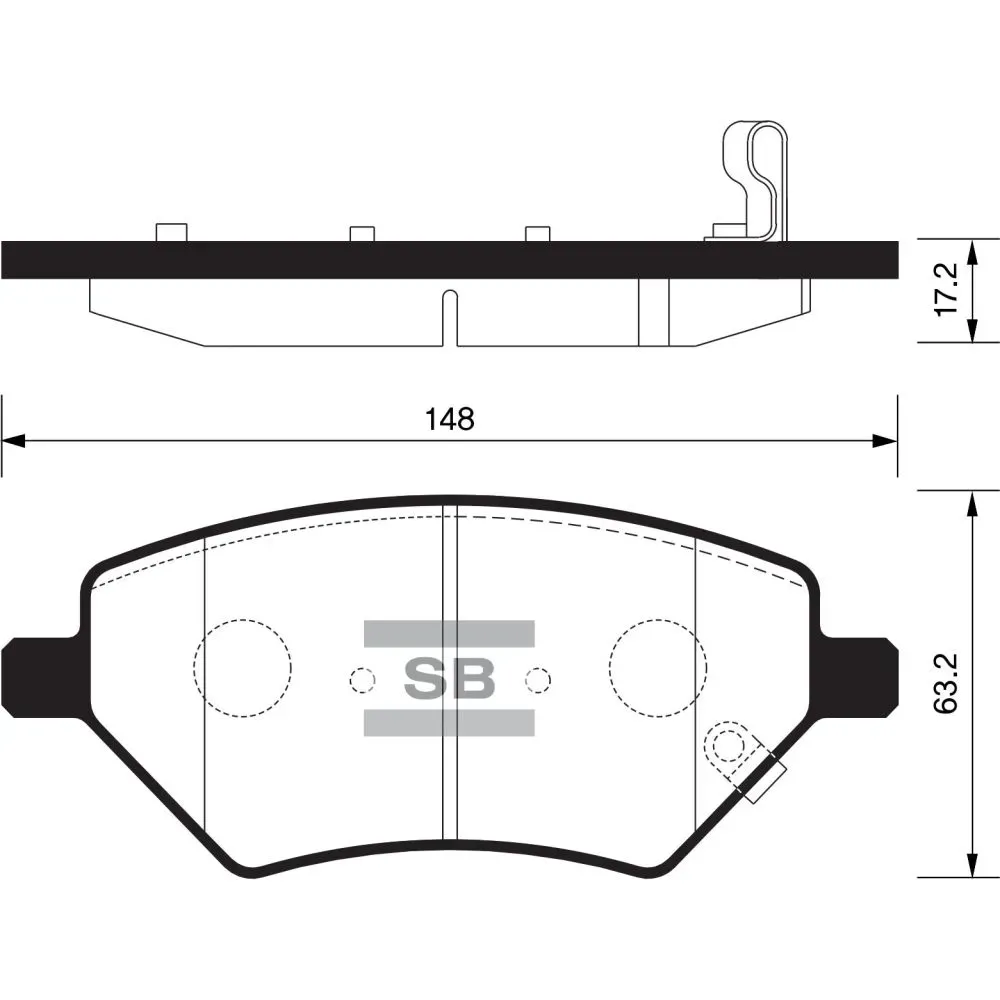 Купить запчасть SANGSIN - SP2126F 