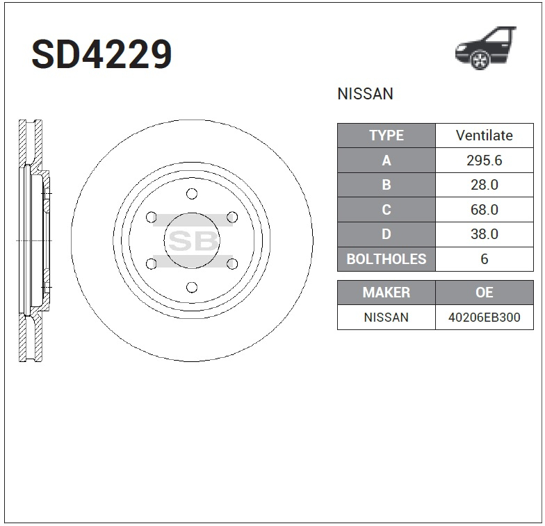 Купить запчасть HI-Q - SD4229 