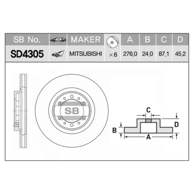 Купить запчасть SANGSIN - SD4305 