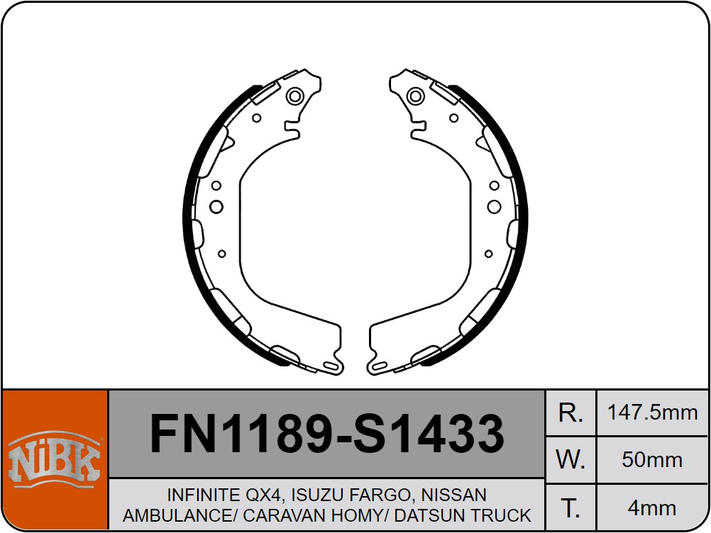 Купить запчасть NIBK - FN1189 