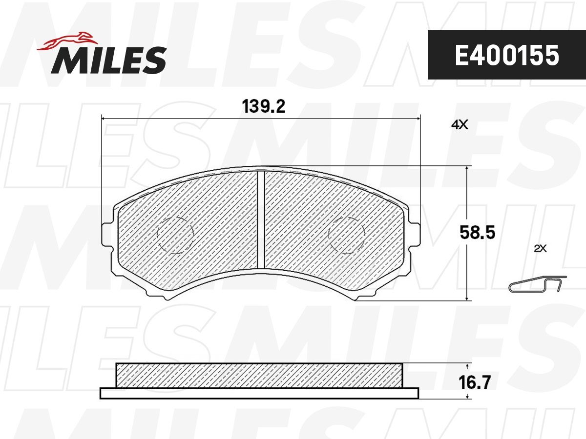 Купить запчасть MILES - E400155 