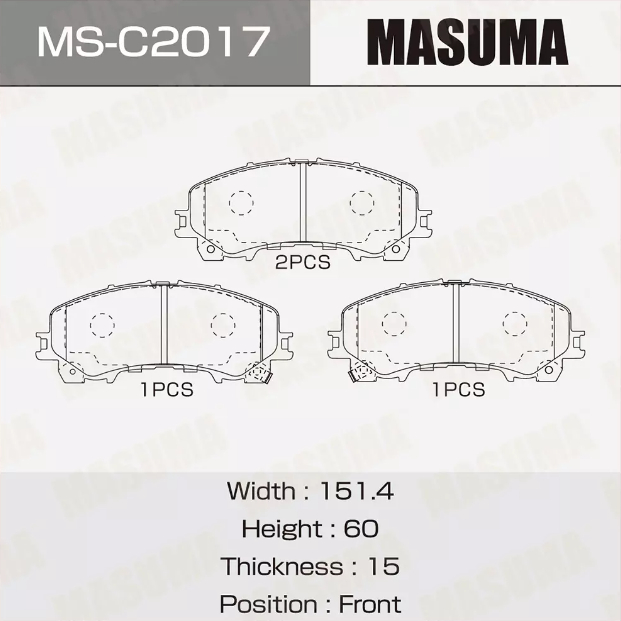 Купить запчасть MASUMA - MSC2017 