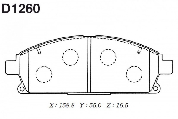 Купить запчасть KASHIYAMA - D1260H 