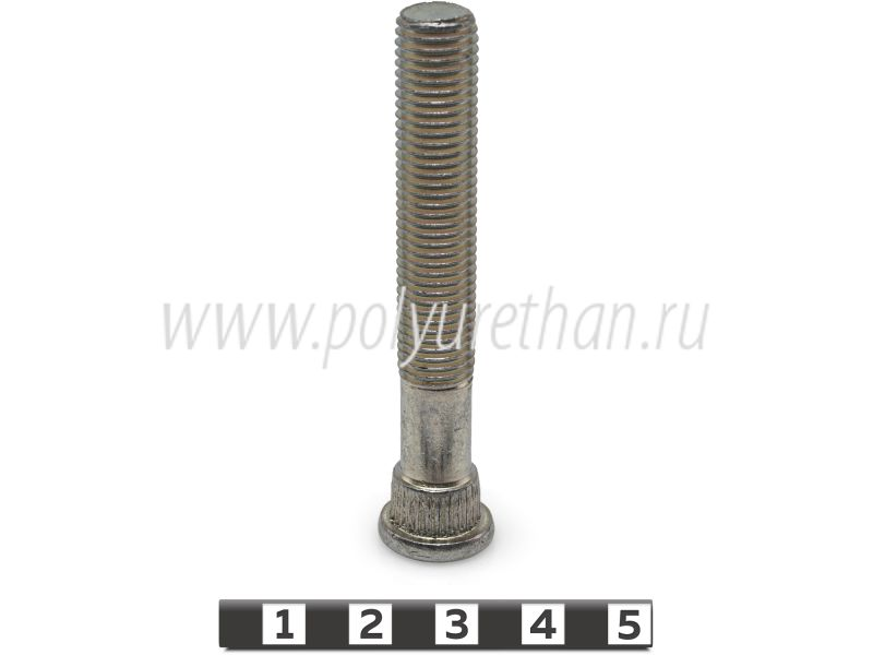 Купить запчасть ПОЛИУРЕТАН - 0150102 Шпилька для опоры стоек М8 1,25 увеличенная (длина 69,5 мм)