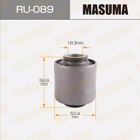 Купить запчасть MASUMA - RU089 Сайлентблок заднего нижнего продольного рычага Land Cruiser 80 105
