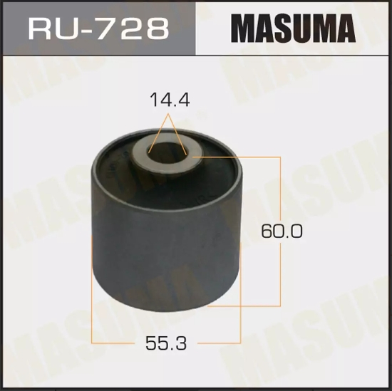 Купить запчасть MASUMA - RU728 Сайлентблок задней нижней продольной тяги Toyota Land Cruiser 100