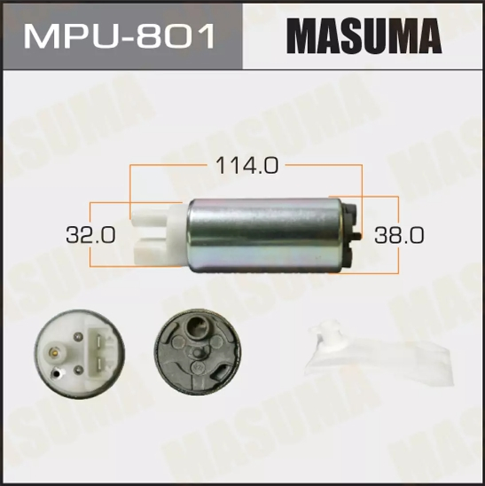 Купить запчасть MASUMA - MPU801 Бензонасос Subaru Legacy BG5 Forester SF5 Impreza GC6, Mitsubishi Pajero 4
