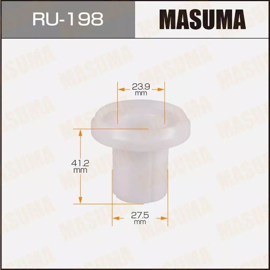Купить запчасть MASUMA - RU198 Втулка сайлентблока, переднего верхнего рычага, передняя Mitsubishi Delica SPACE GEAR, L300, L400