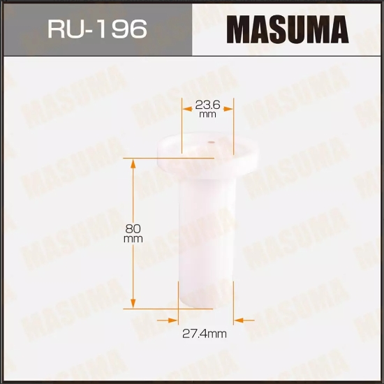 Купить запчасть MASUMA - RU196 Втулка сайлентблока, переднего верхнего рычага, задняя Mitsubishi Delica SPACE GEAR, L300, L400