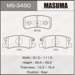 Купить запчасть MASUMA - MS3450 
